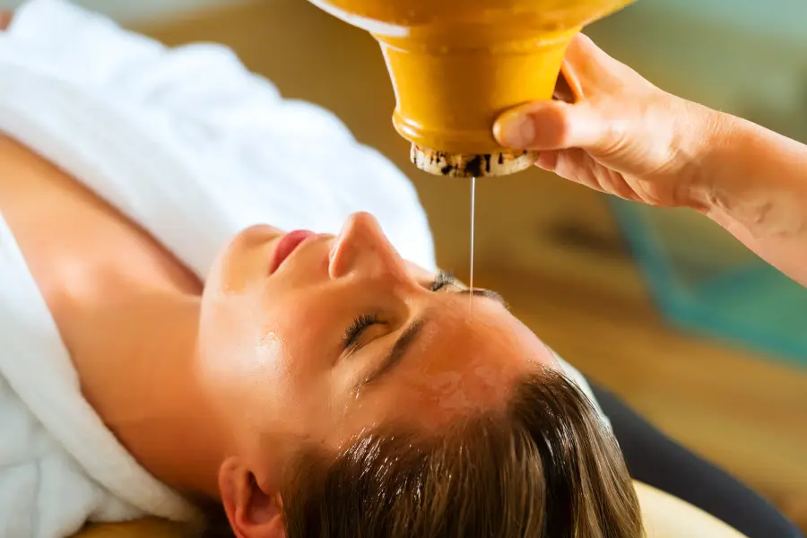 Ayurvedic oil treatment