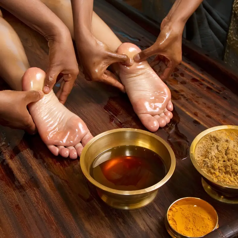 Pada Abhyangam